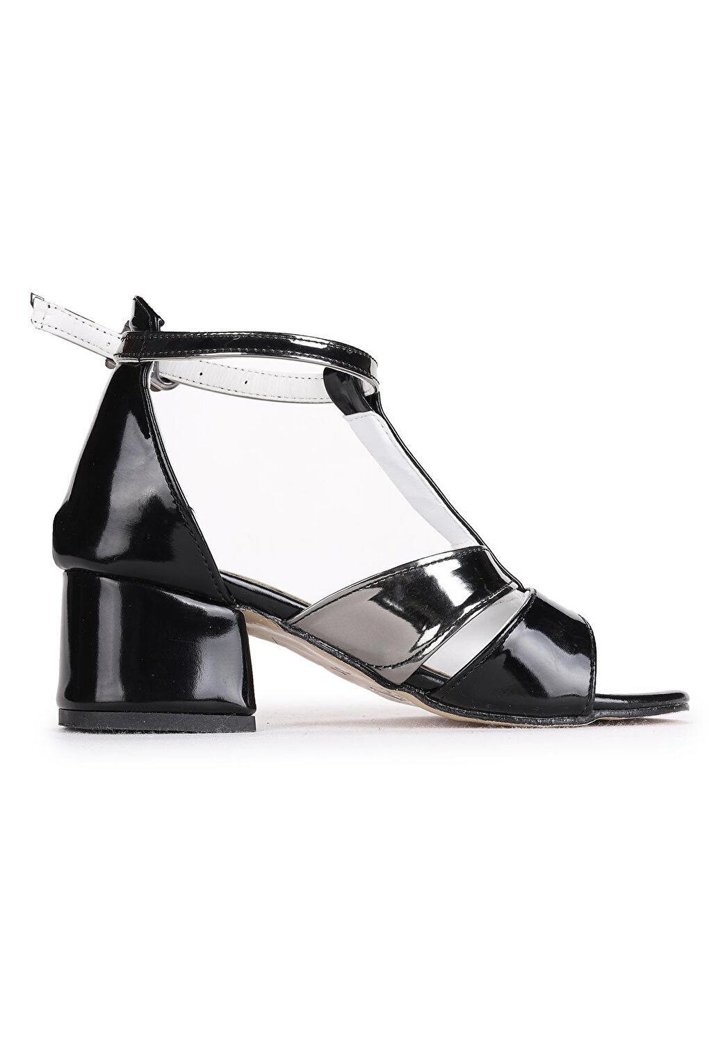 Girl's 5 Cm Heeled Sandals Shoes 042 Elmnt Patent Leather