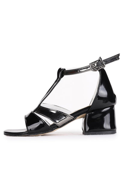 Girl's 5 Cm Heeled Sandals Shoes 042 Elmnt Patent Leather