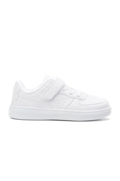 White Velcro Boy Sneaker 964