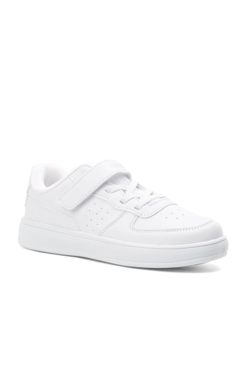 White Velcro Boy Sneaker 964