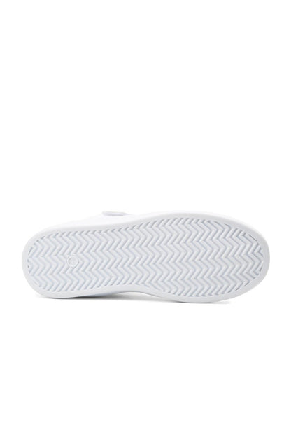 White Velcro Boy Sneaker 964