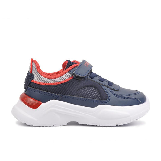 Navy Blue Velcro Boys' Sports Shoes 969-C-P