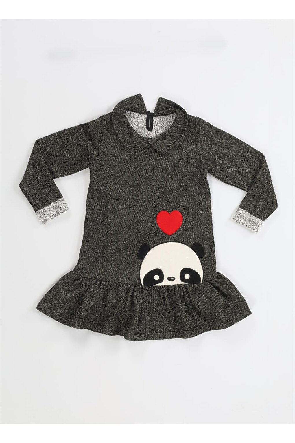 Panda Gold Glitter Girl Dress