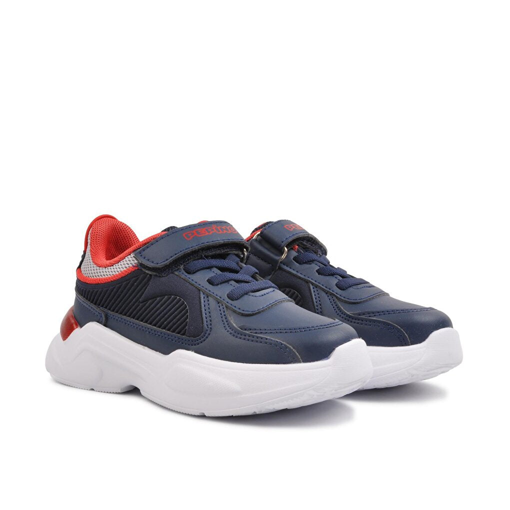 Navy Blue Velcro Boys' Sports Shoes 969-C-P