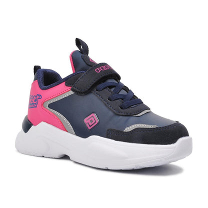 Fuchsia Velcro Unisex Children's Sports Shoes 935-P