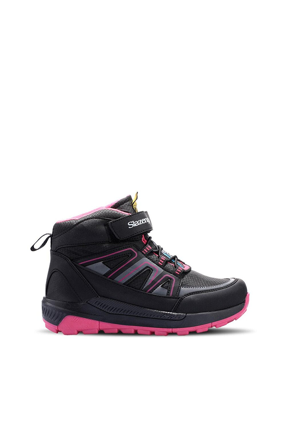 KEPHAS Unisex Kids Boots Black / Fuchsia