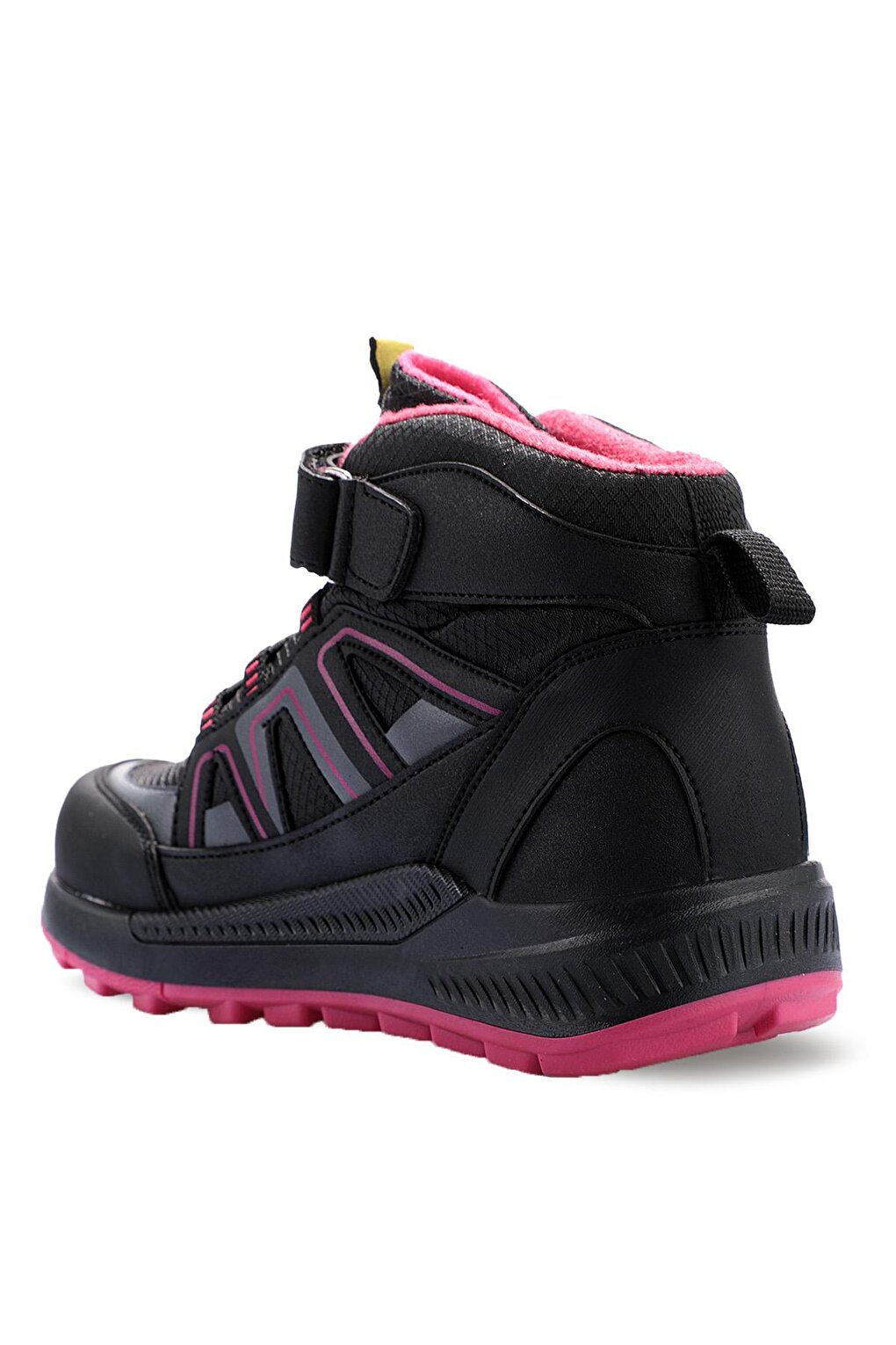 KEPHAS Unisex Kids Boots Black / Fuchsia