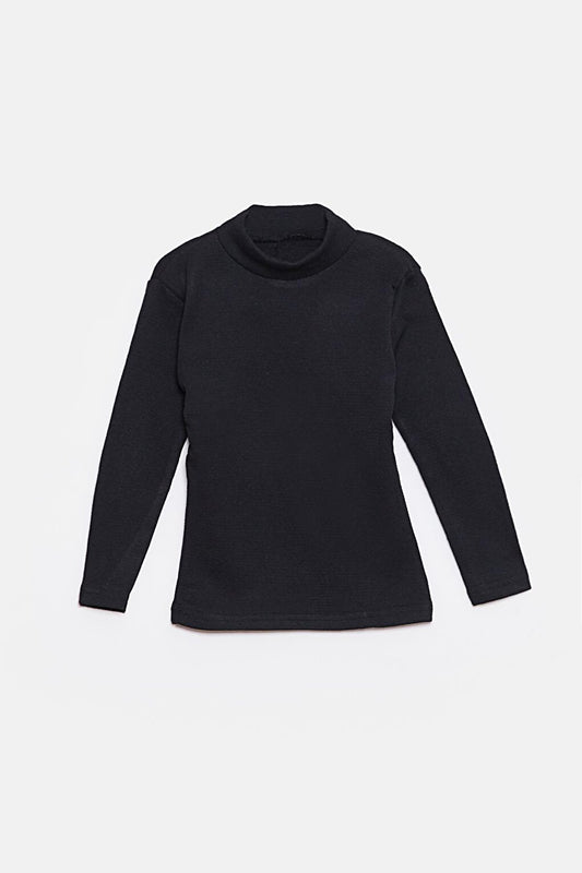 Turtleneck Body Girl's Sweatshirt