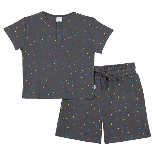 Night Lights Pajama Set with Shorts