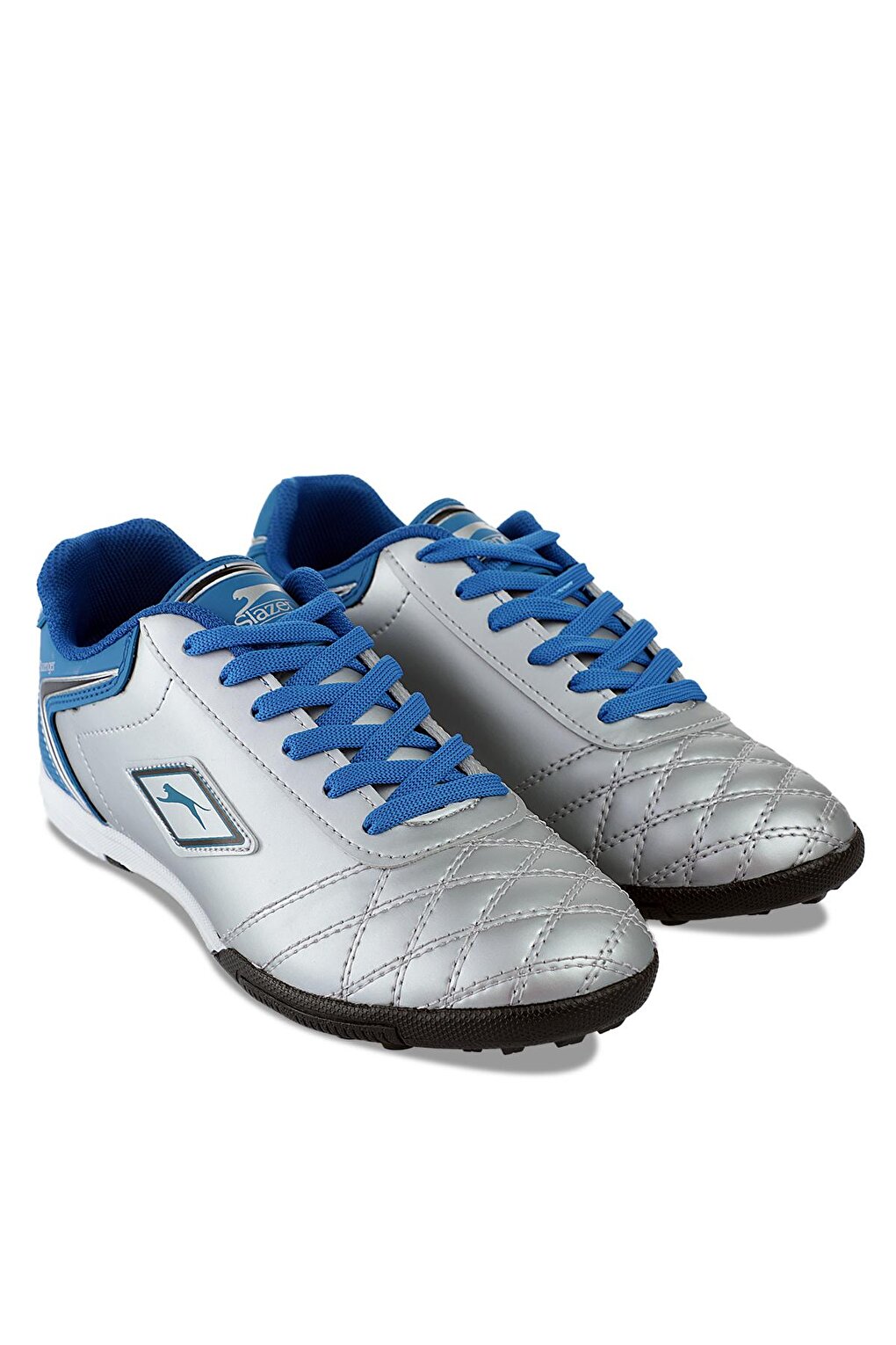 HUGO HS Boys Football Astroturf Field Shoes Gray / Blue