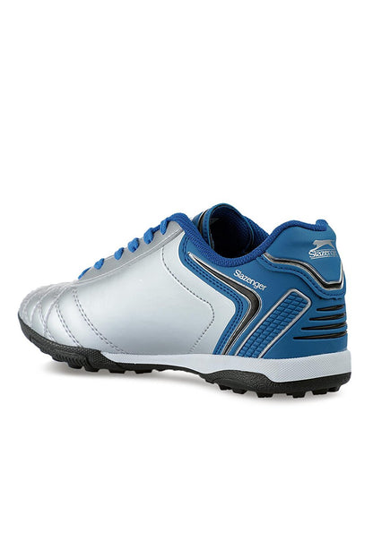 HUGO HS Boys Football Astroturf Field Shoes Gray / Blue