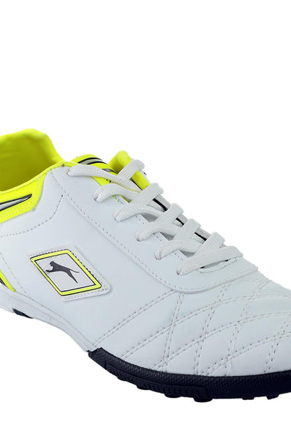 HUGO HS Boys Football Astroturf Field Shoes White / Yellow