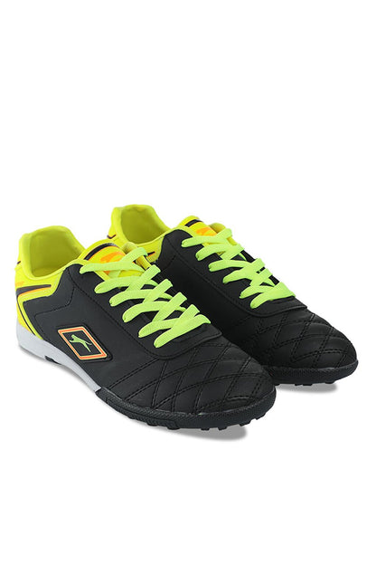 HUGO HS Boys Football Astroturf Field Shoes Black / Yellow