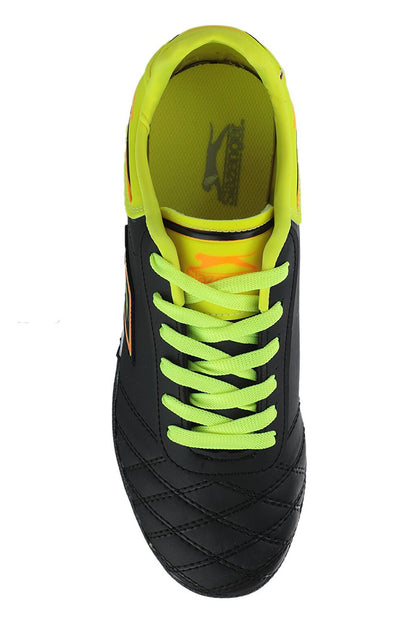 HUGO HS Boys Football Astroturf Field Shoes Black / Yellow