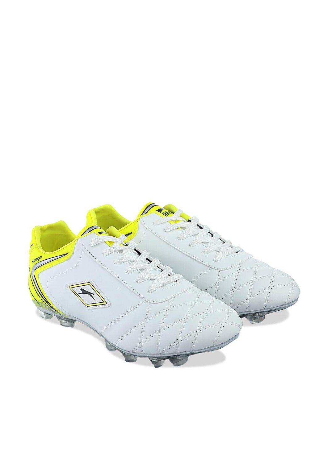 HUGO KR Football Boys Football Cleats Shoes White / Yellow