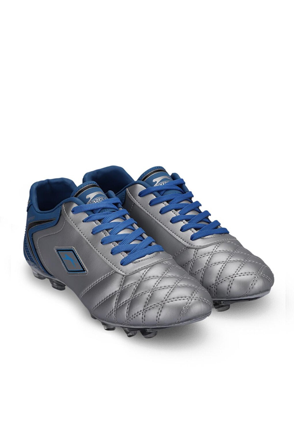 HUGO KR Football Boys Football Cleats Shoes Grey/Blue