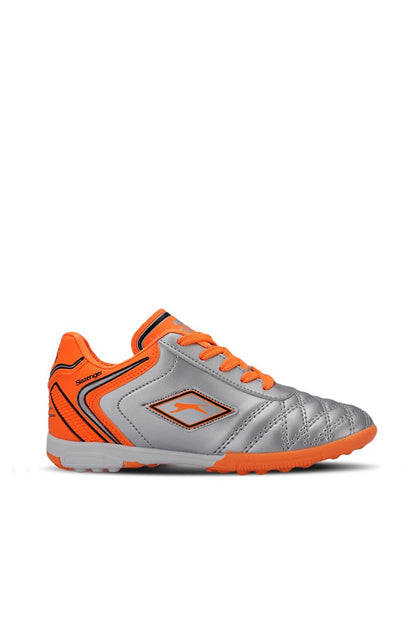 HUGO HS Boys Football Astroturf Field Shoes Gray / Orange