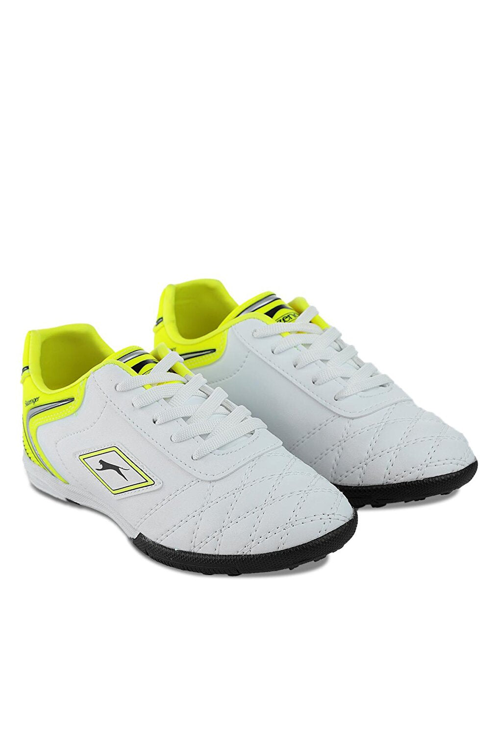 HUGO HS Boys Football Astroturf Field Shoes White / Yellow