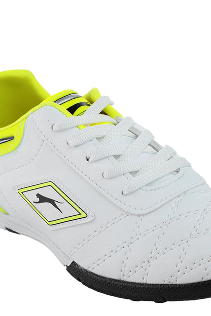 HUGO HS Boys Football Astroturf Field Shoes White / Yellow