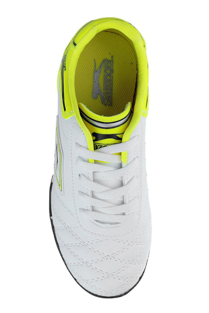 HUGO HS Boys Football Astroturf Field Shoes White / Yellow