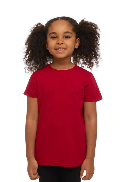 Red Unisex Crew Neck Short Sleeve T-Shirt