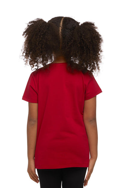 Red Unisex Crew Neck Short Sleeve T-Shirt