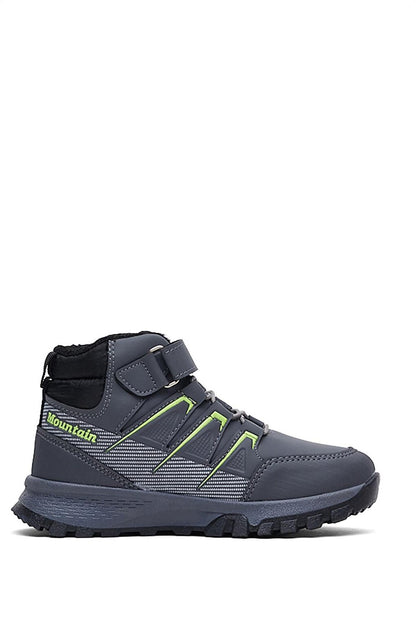 Unisex Gray Green Comfortable Velcro Shoes