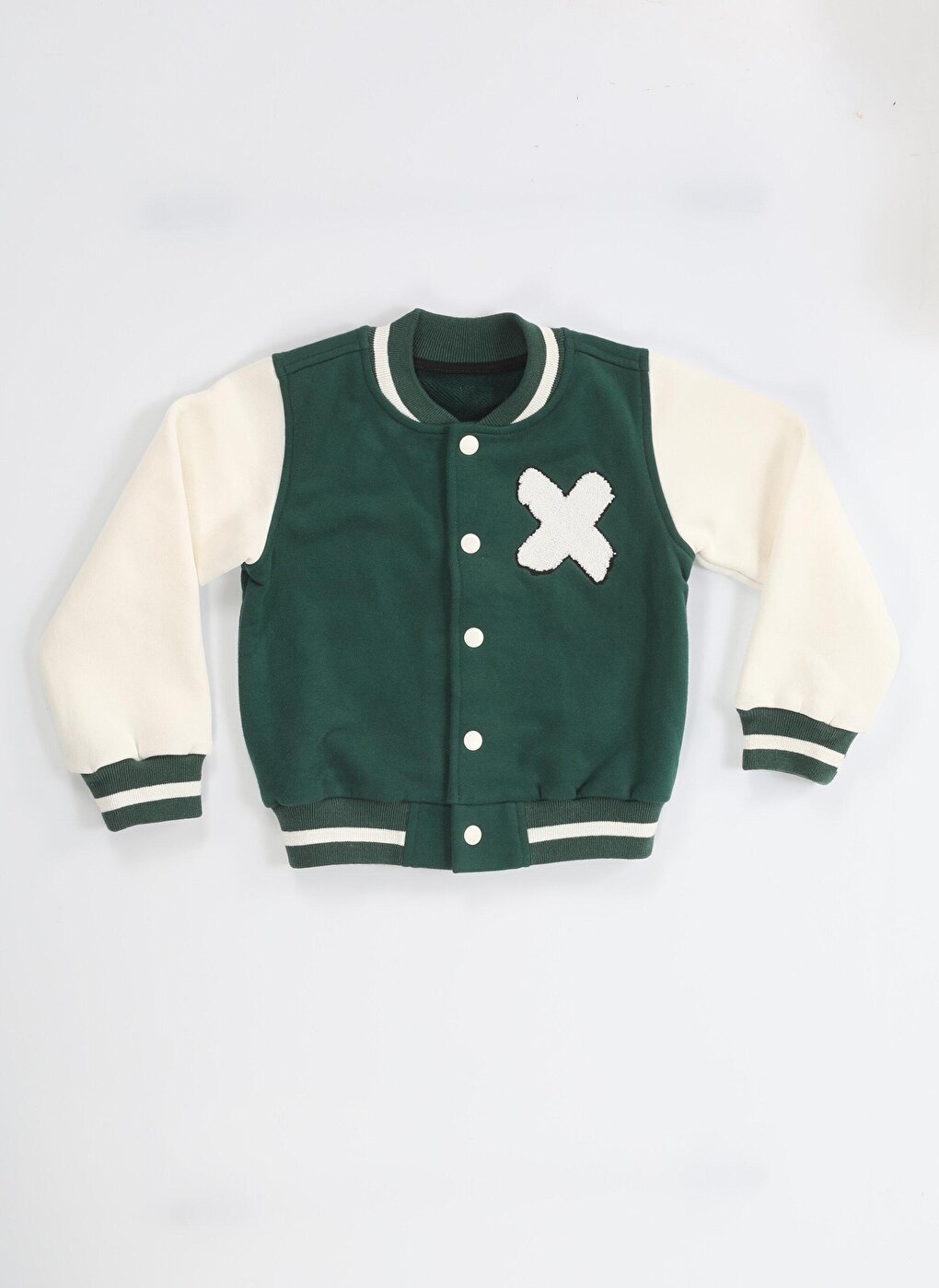 Green Unisex College Jacket