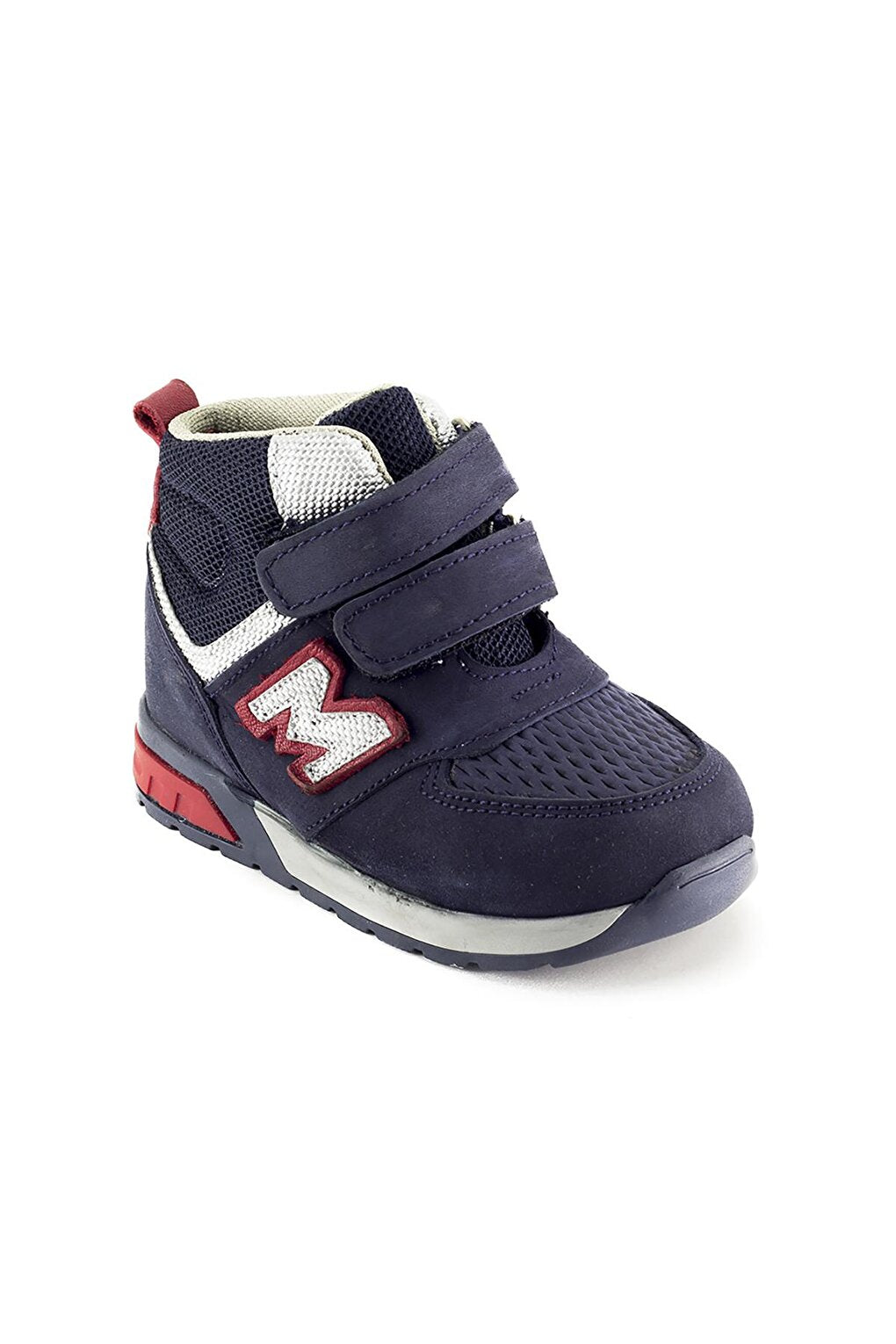 Unisex Children's Navy Blue Leather healthy Supported Children's Boots