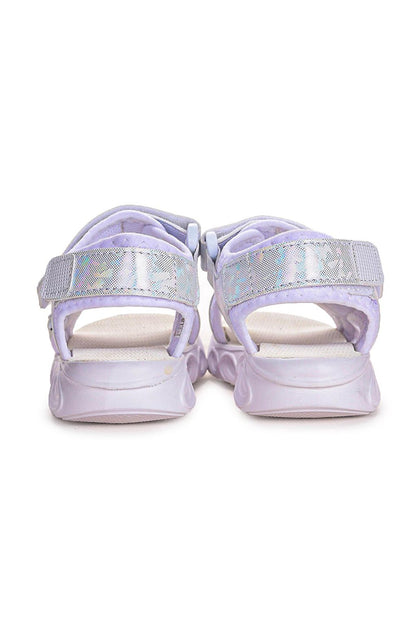 133 Hologram Lighted Girls Velcro Sandal Shoes