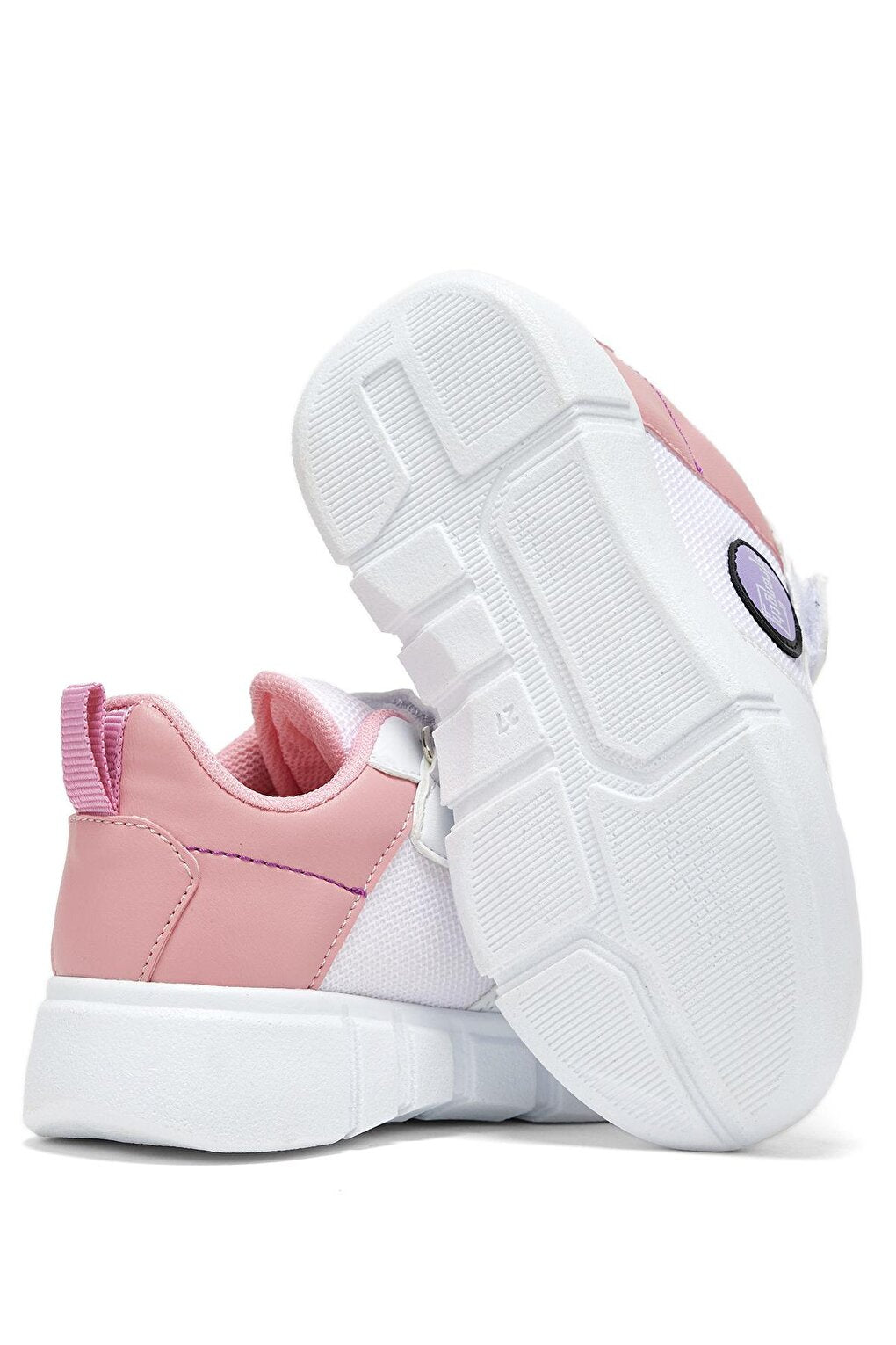 Children's Unisex White Candy Comfortable Velcro Shoes