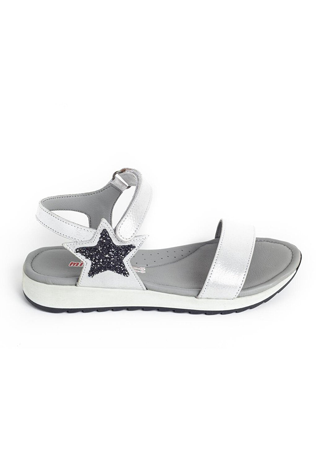 Girl's White Leather healthy Supported Children's Sandals