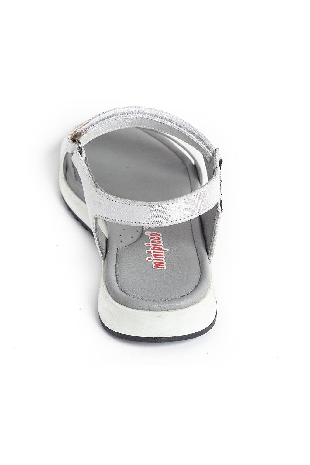 Girl's White Leather healthy Supported Children's Sandals