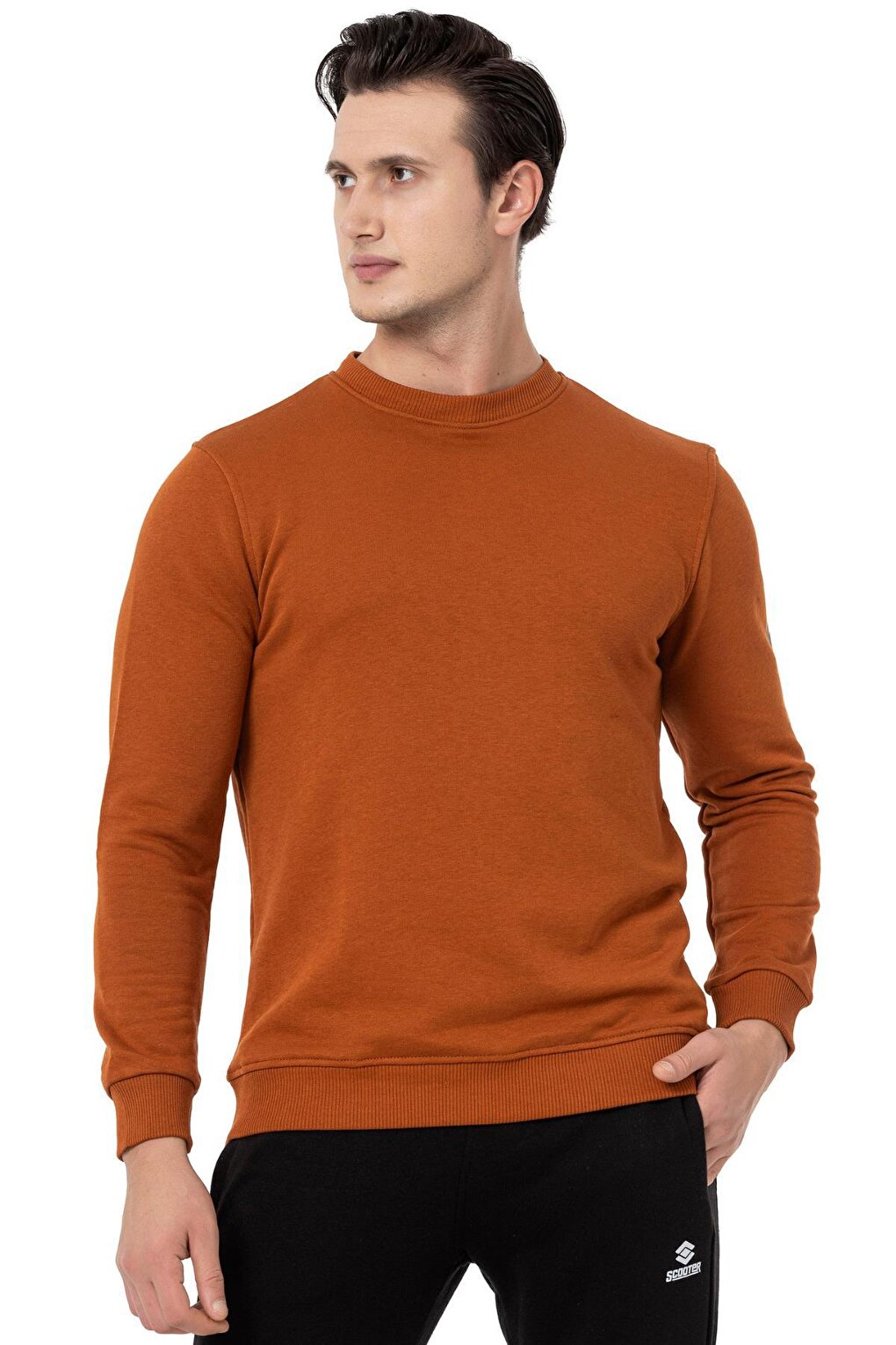 Crew Neck Tile Men's Sweatshirt M1515TKR