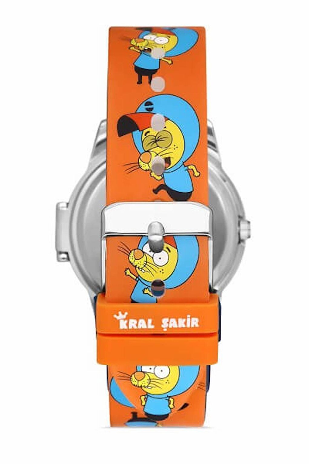 MiniFlak Licensed Kral Şakir KS8824-3 Orange Boy's Wristwatch