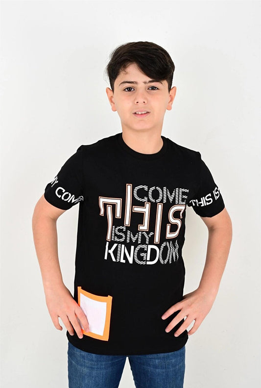 Come This Printed T-Shirt 6754