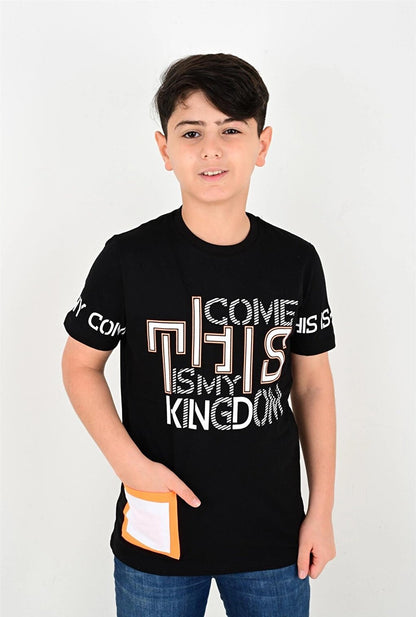 Come This Printed T-Shirt 6754