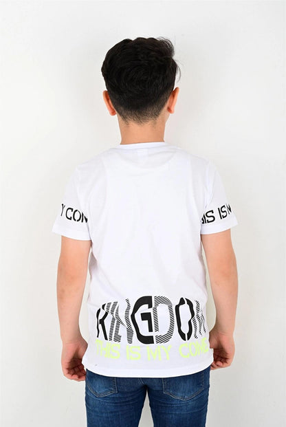 Come This Printed T-Shirt 6754