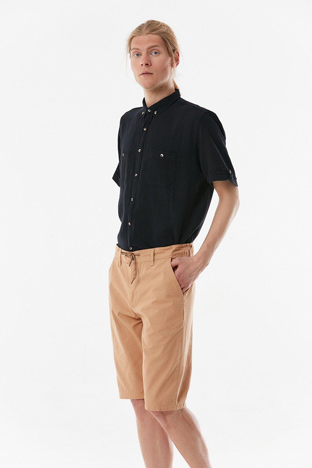 Gabardine Shorts