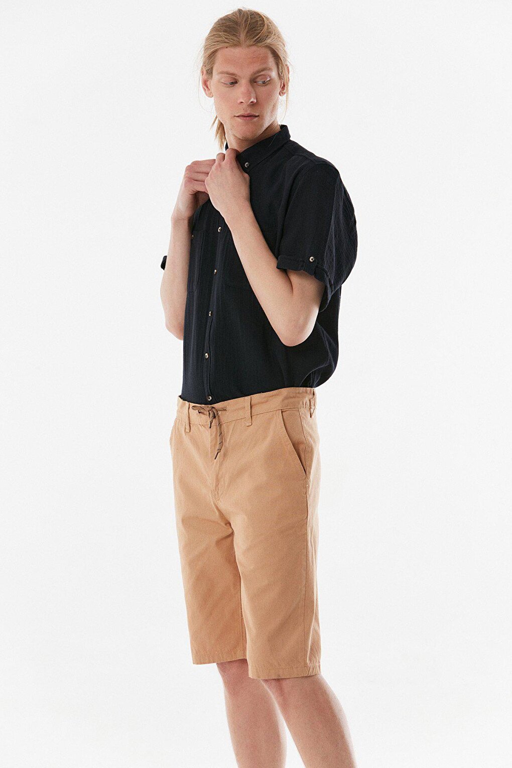 Gabardine Shorts