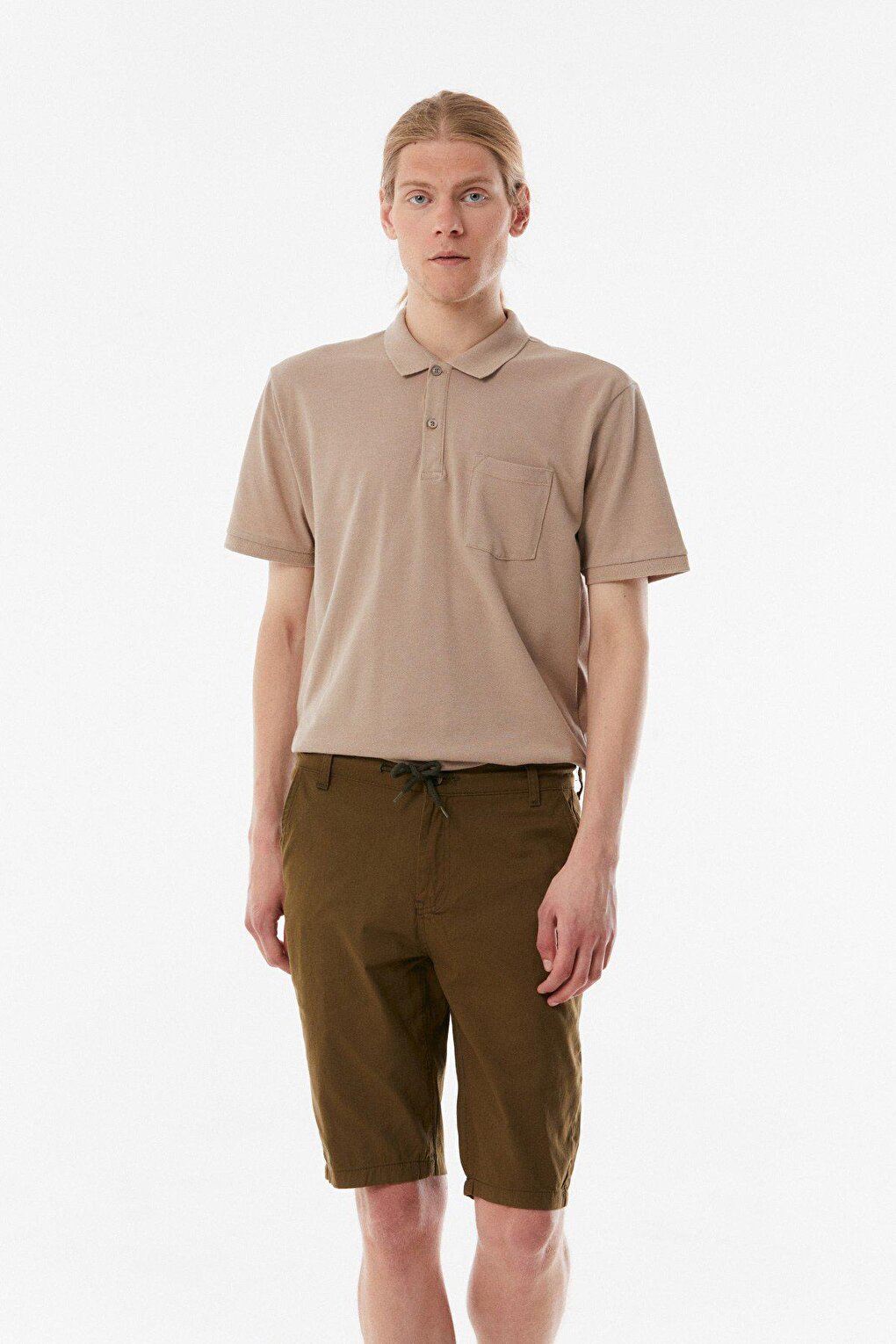 Gabardine Shorts