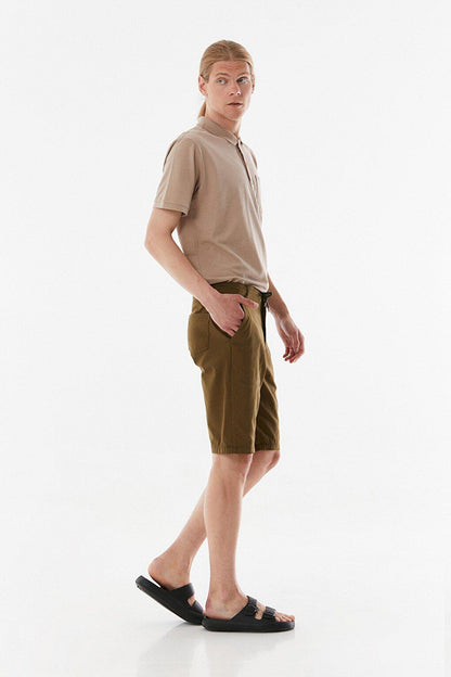 Gabardine Shorts