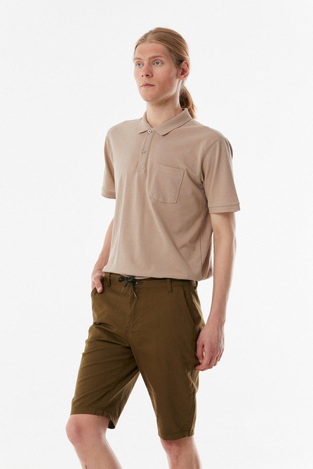 Gabardine Shorts