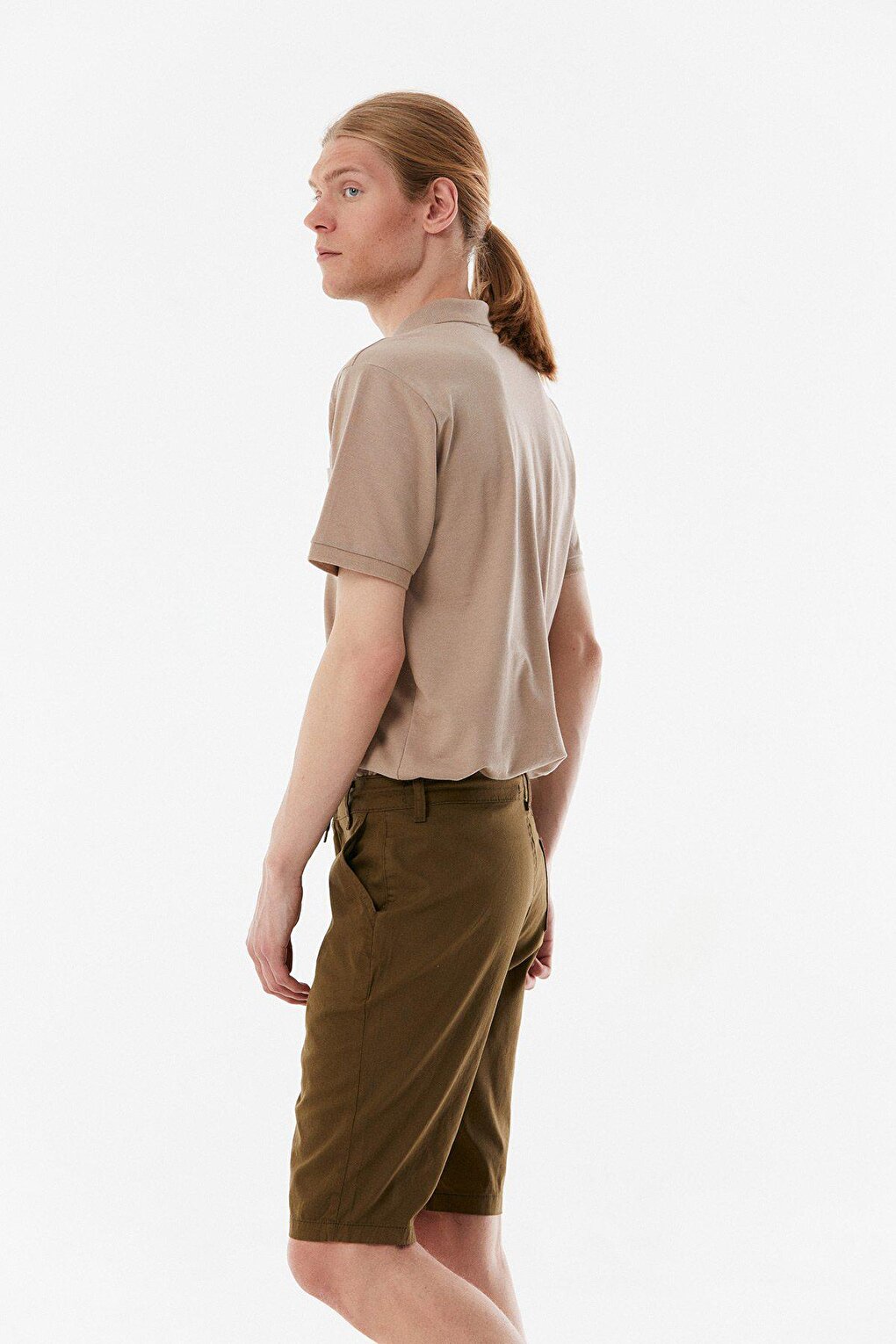 Gabardine Shorts