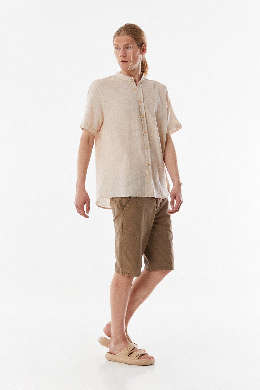 Gabardine Shorts