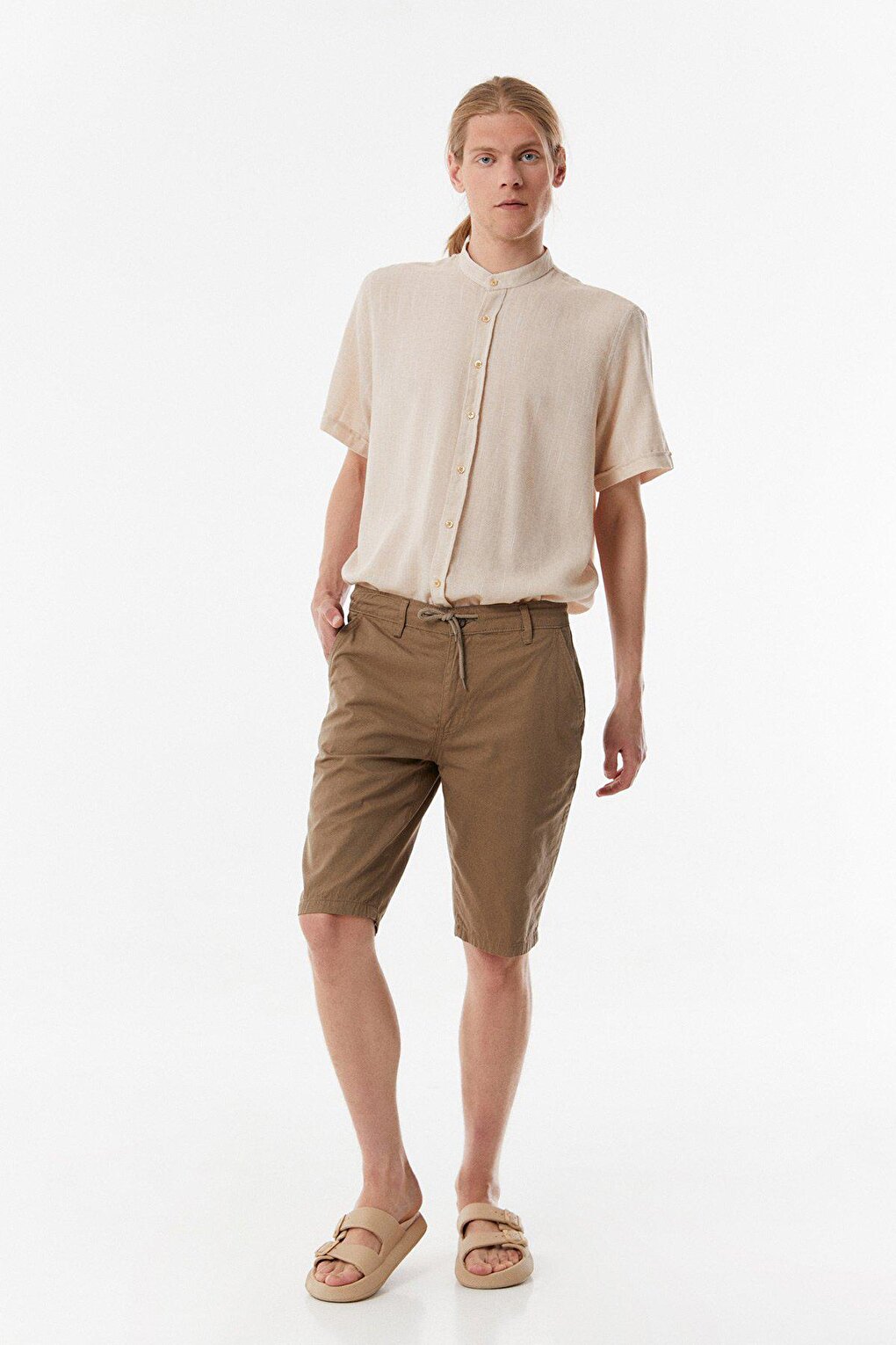 Gabardine Shorts