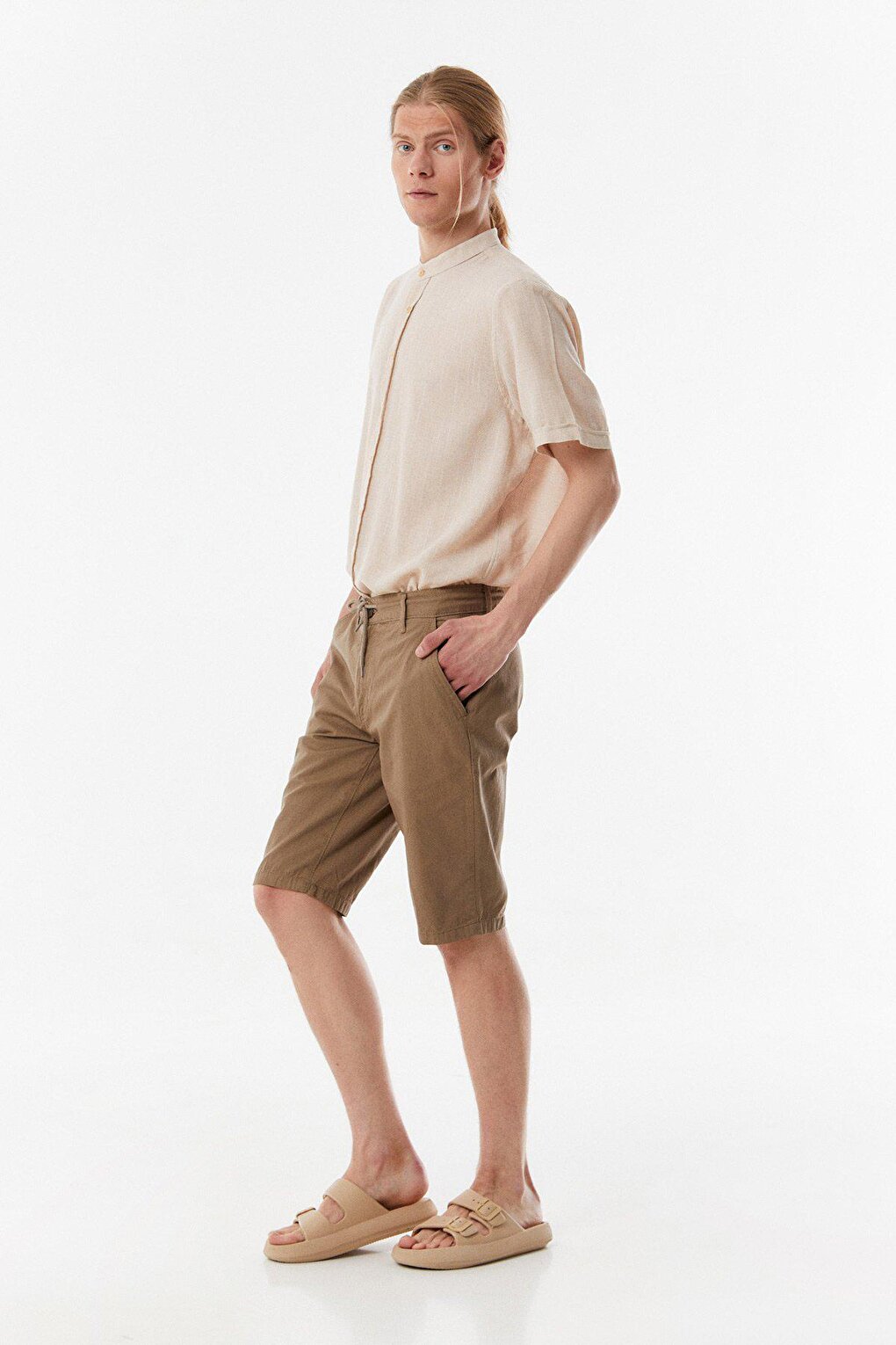 Gabardine Shorts