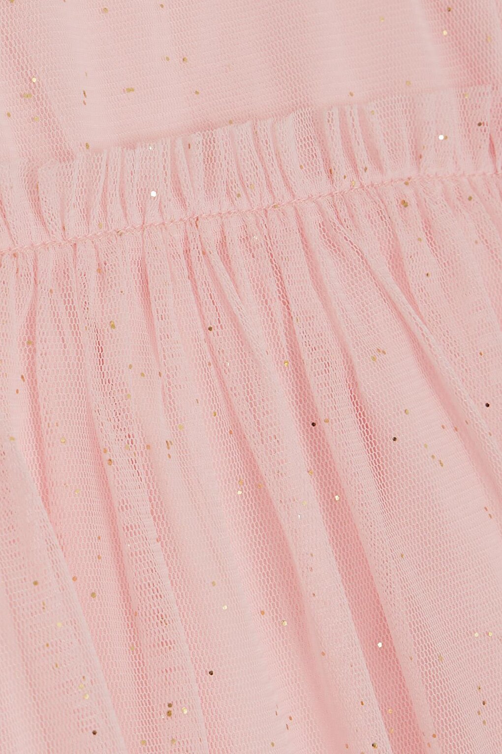 Girl's Dress Glitter Tulle Frilly Pink (Age 3-7)