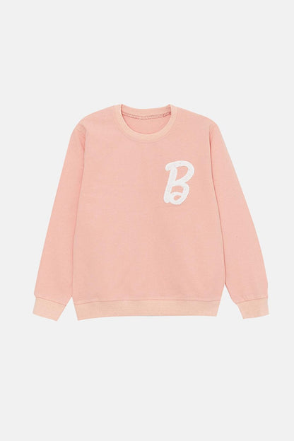 Logo Printed Girls Sweatshirt