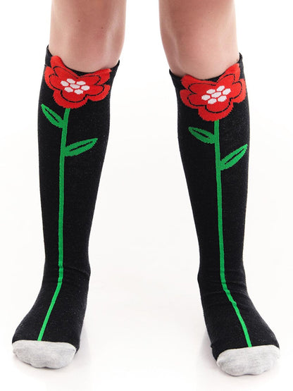 Poppy Girl's Knee Socks